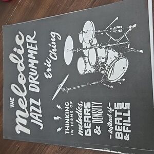 The Melodic Jazz Drummer- Eric Ching- Paperback
